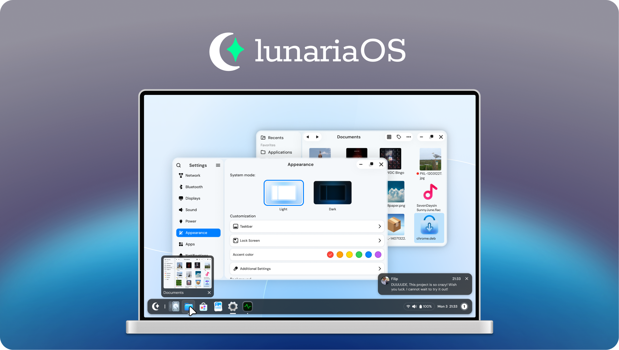 LunariaOS Website