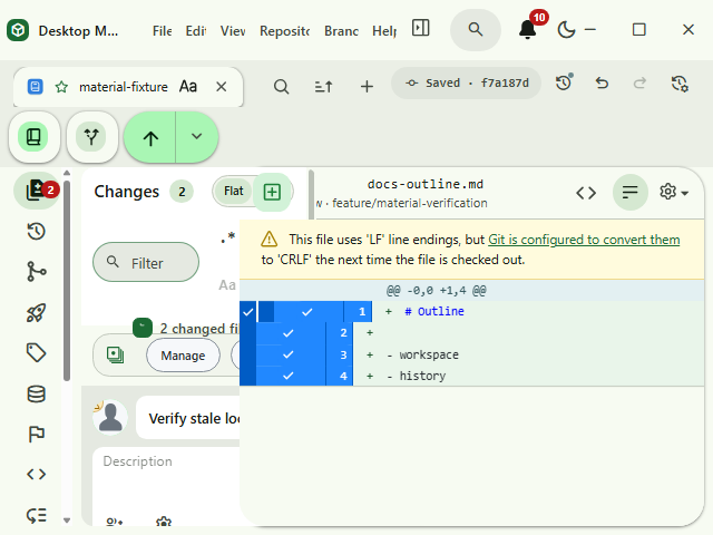 Responsive regression proof at 1450 by 997 with toolbar and Changes controls fully contained and no horizontal overflow
