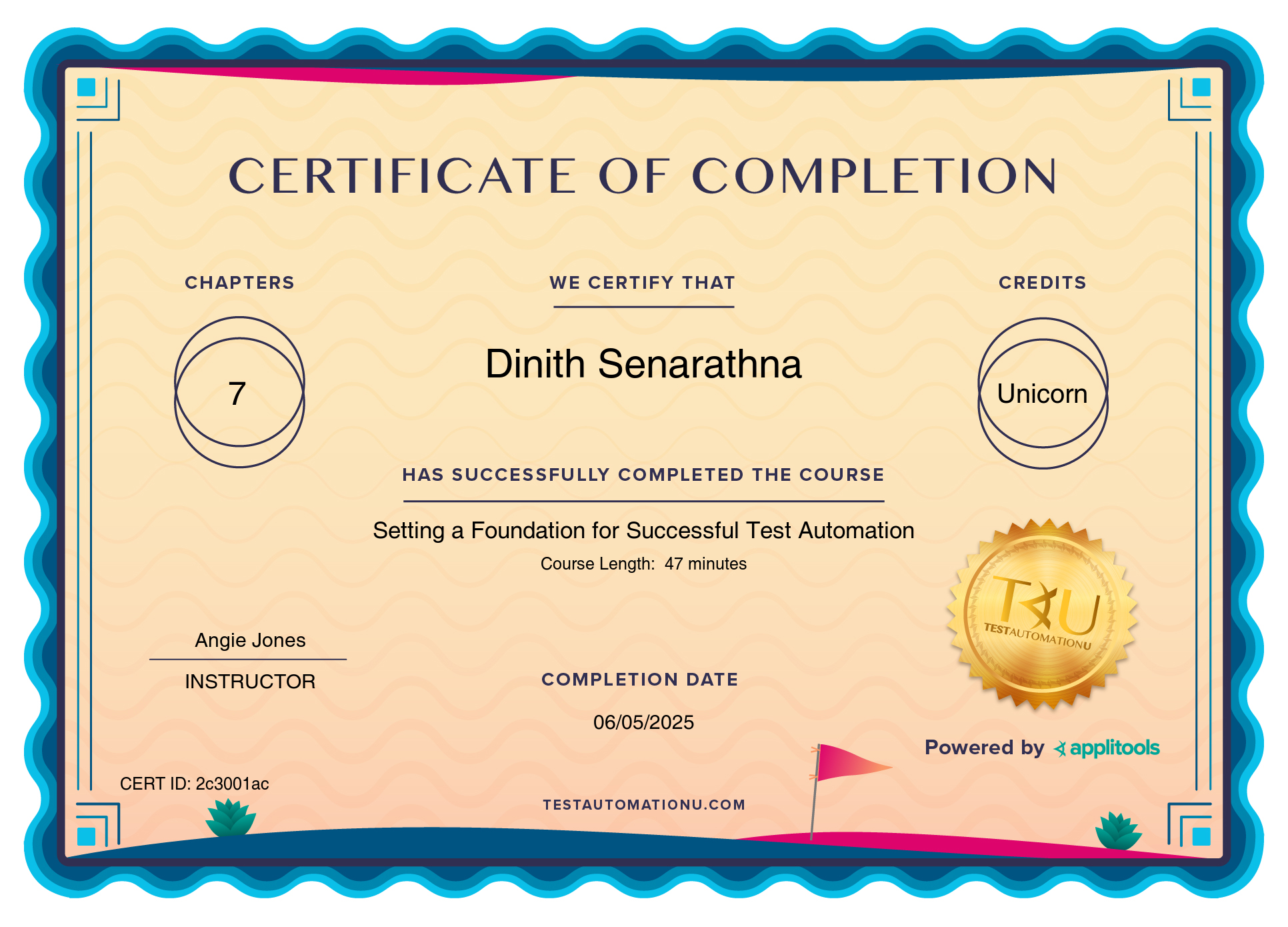 Test Automation University