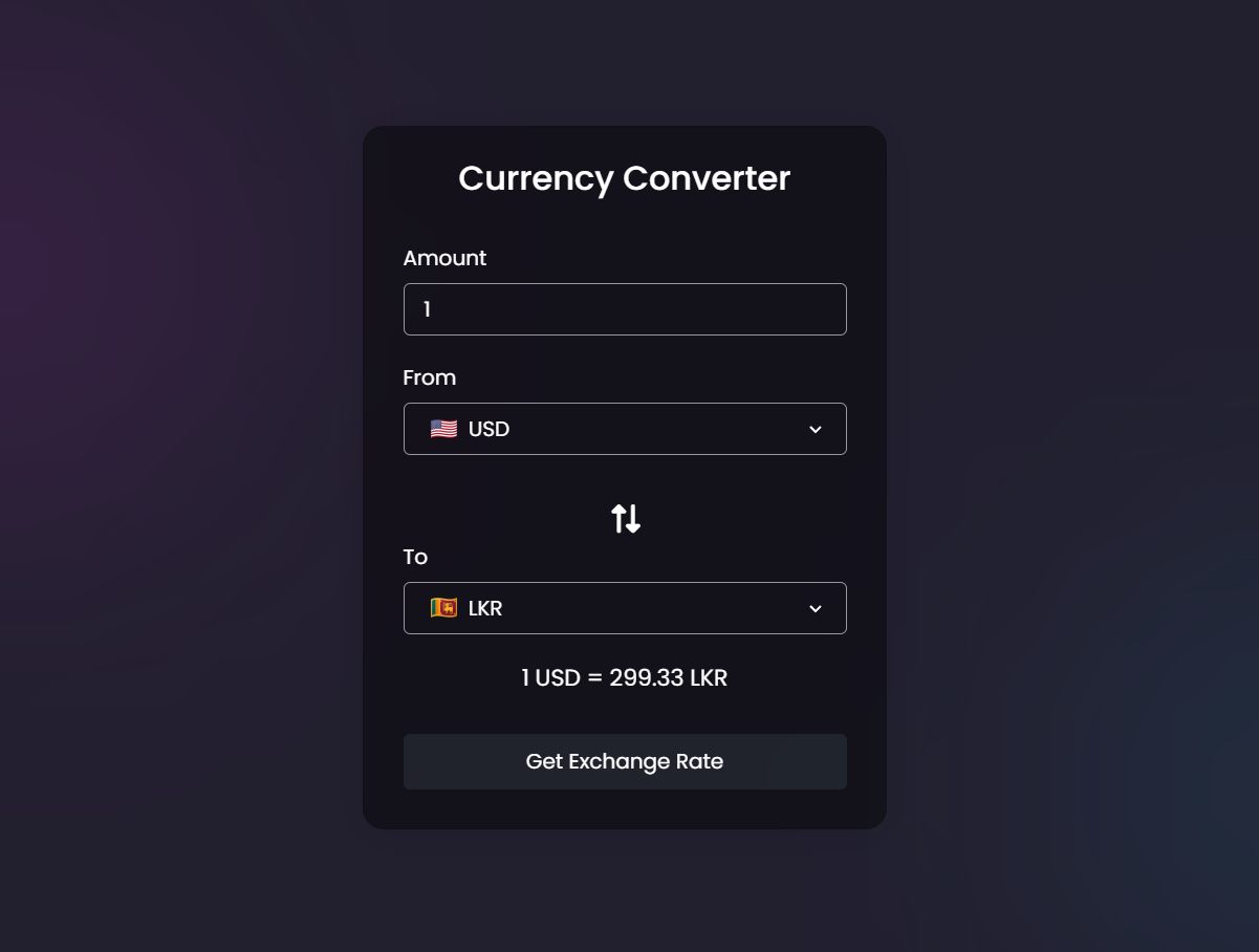 Currency Convertor