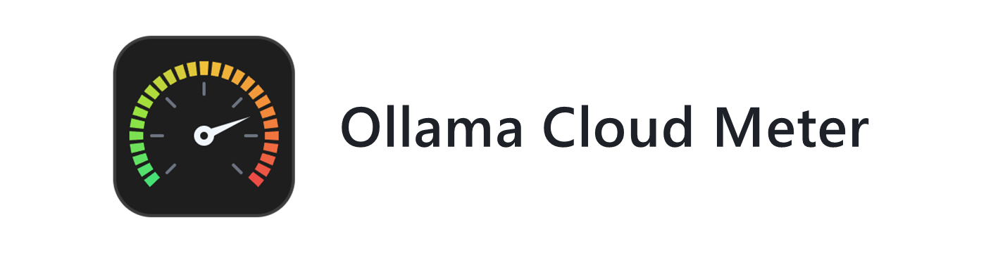 Ollama Cloud Meter