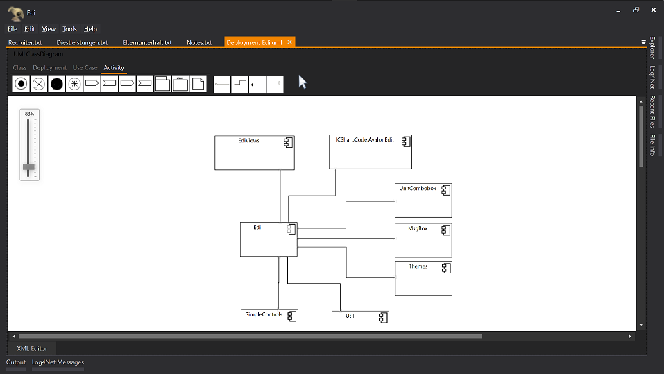 Github Dirkster99 Edi Edi The Open Source Text Editor Ide Based On Avalondock And Avalonedit