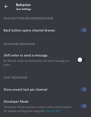 Developer Mode The Discord Wiki