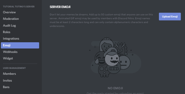 how to get emojis for your discord server