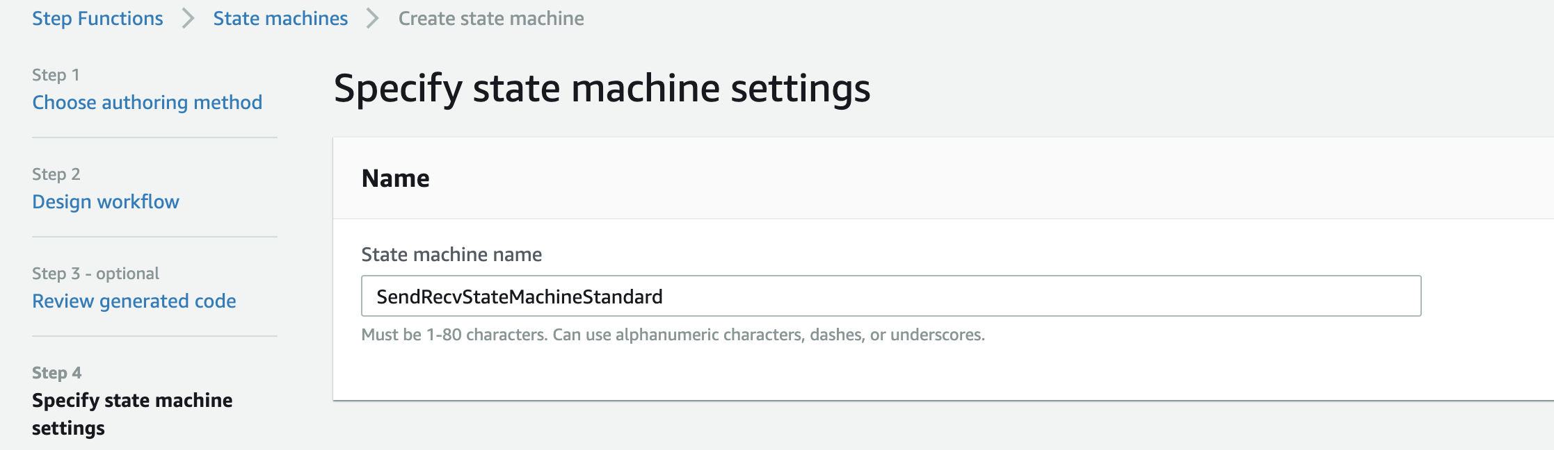 Config State Machine 3