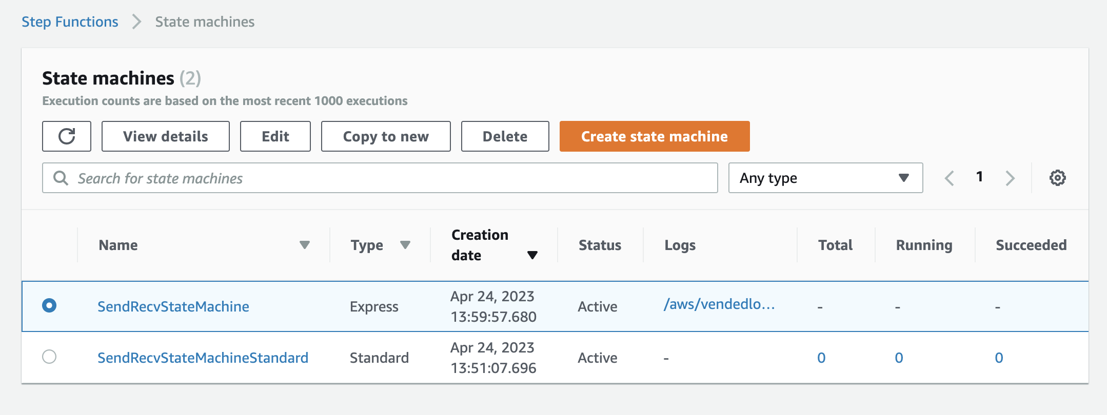 State Machine Created