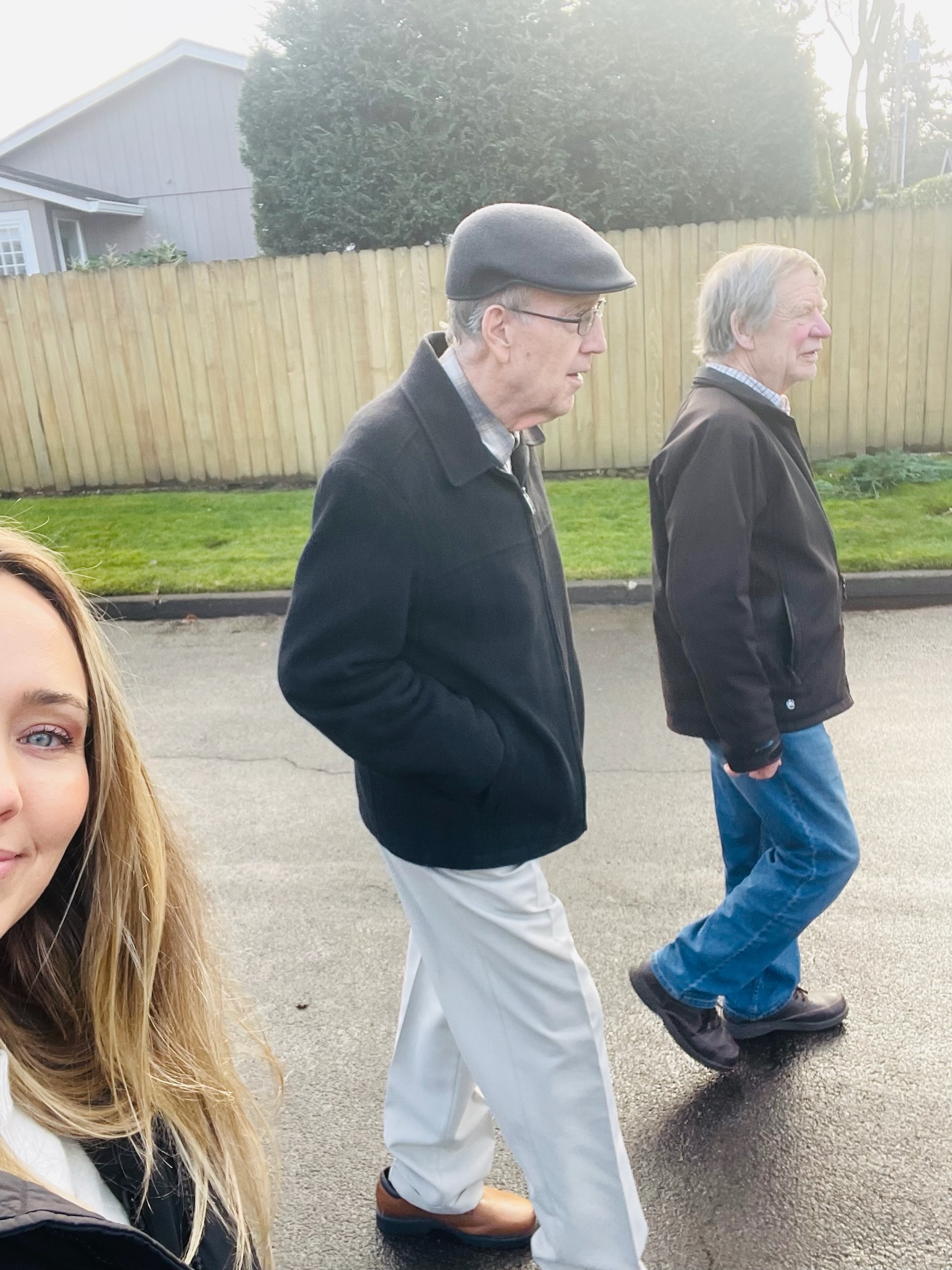 Residents out on a movie