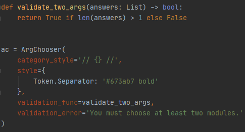 GitHub - Djkusik/ArgChooser: A Python module for fast and easy creation ...
