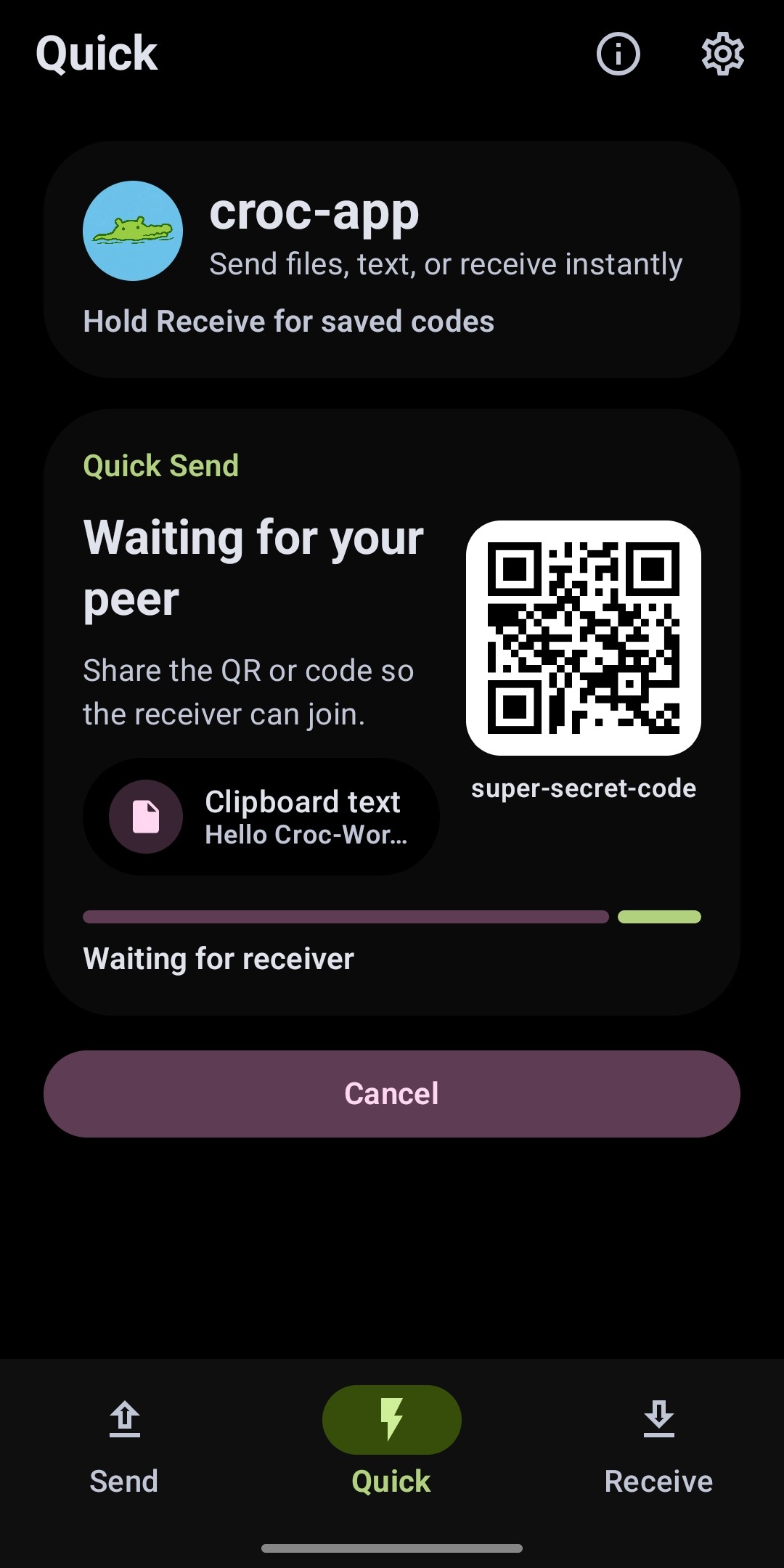 Screenshot 2 of Croc — opens full size