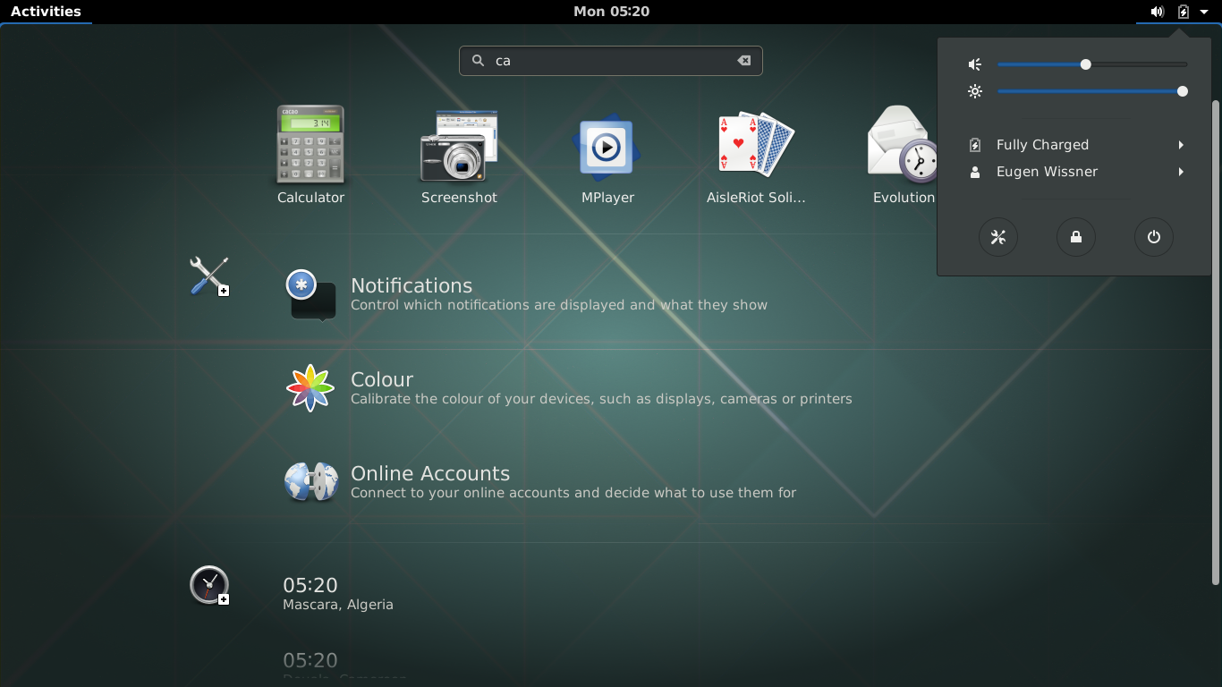 Gnome 3.22 on Slackware 14.2