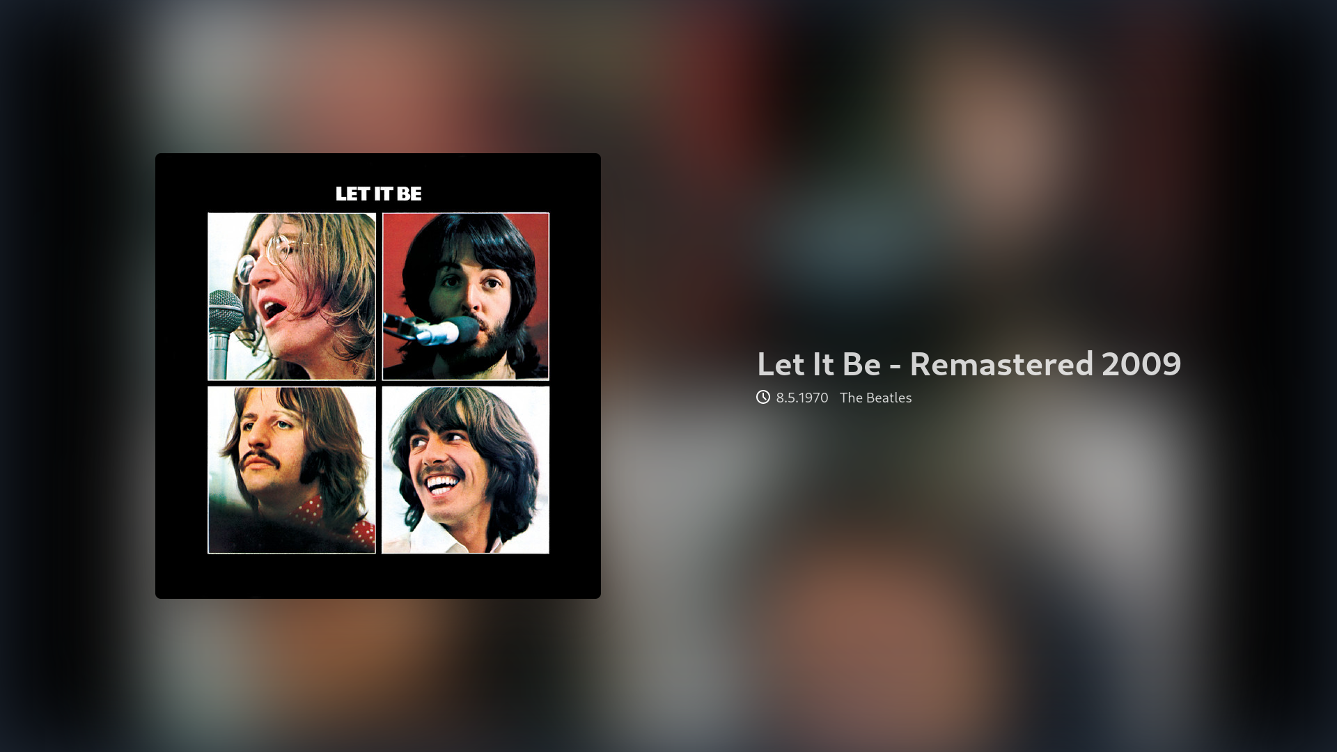 Let it be