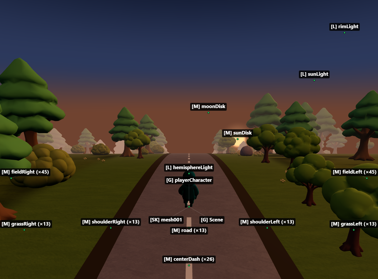 Threejs Devtools screenshot