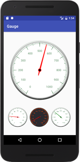 Android Gauge