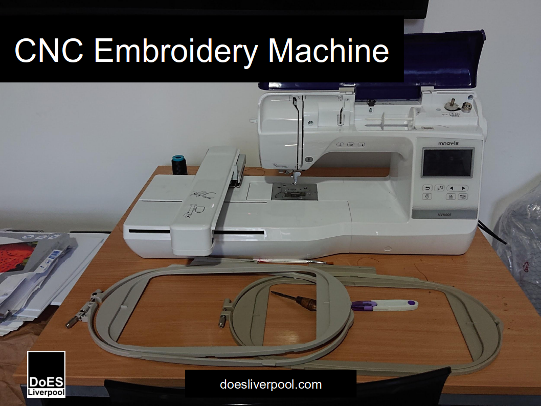CNC embroidery machine