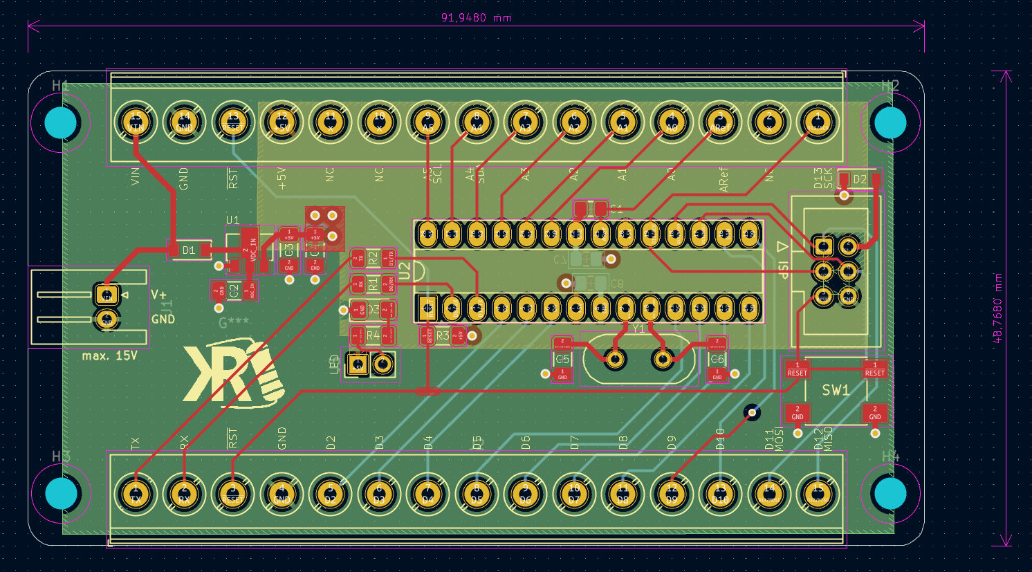 KiCad-ATMega-Board, from the project README