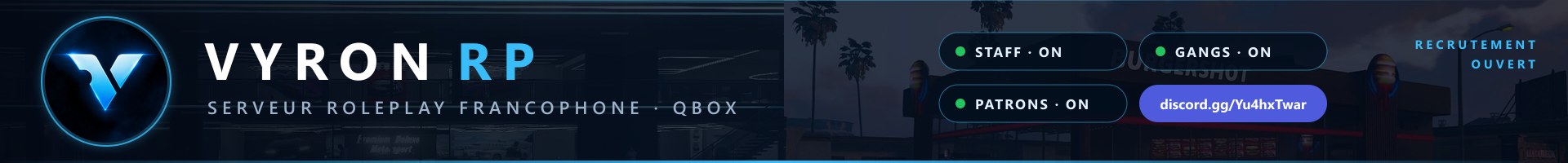 [FR/QC/BE] VYRON RP