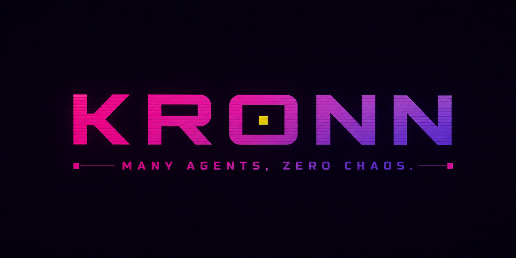 Kronn, Many agents. Zero chaos.