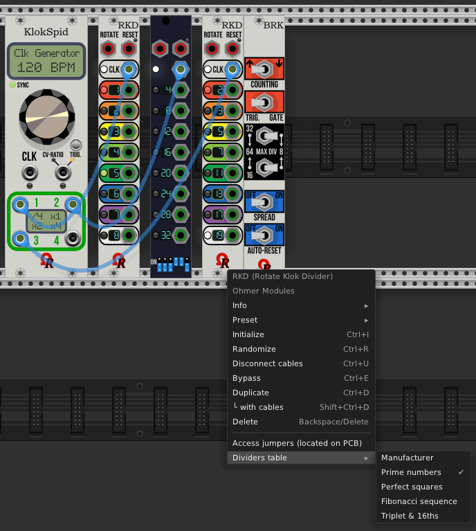 RKD and RKD with Break modules