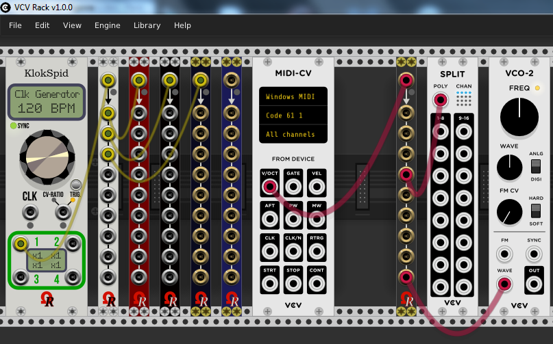 Splitter 1x9 module