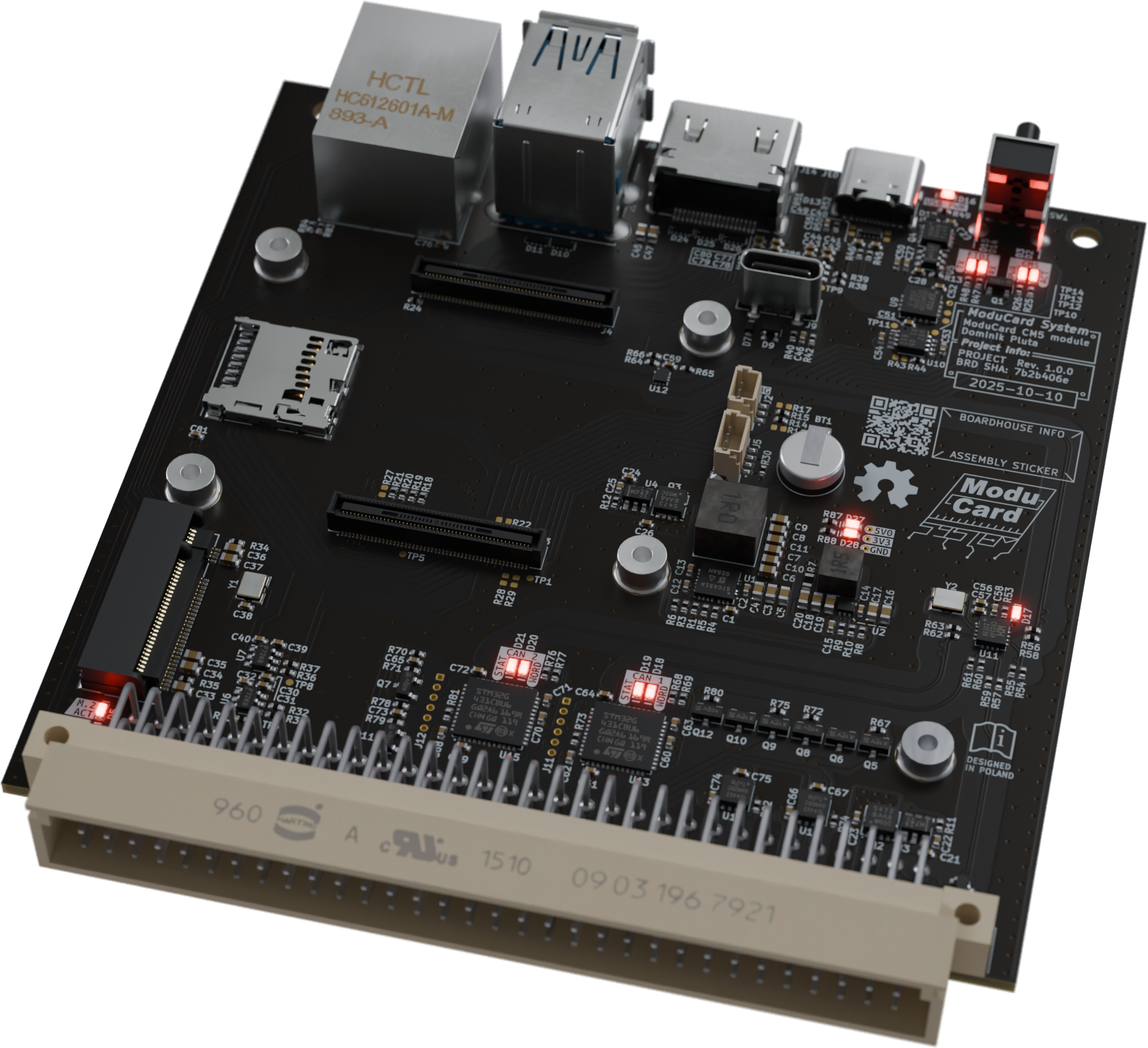 Moducard cm5-module, from the project README