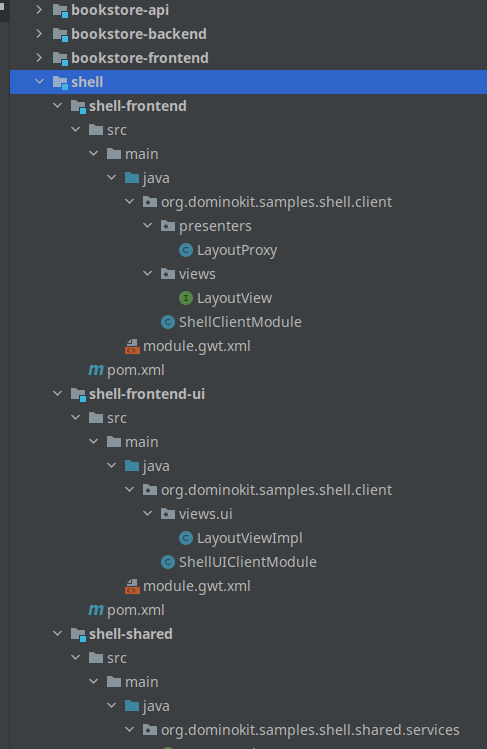 Shell module