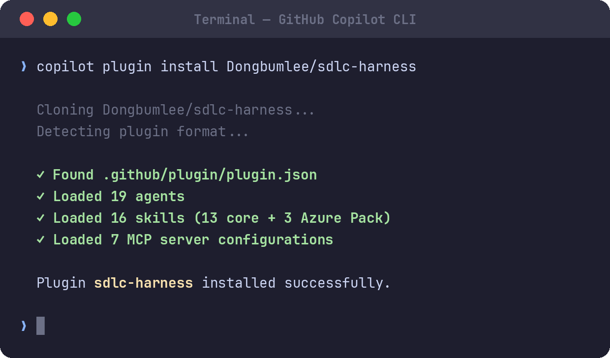 Copilot CLI plugin installation