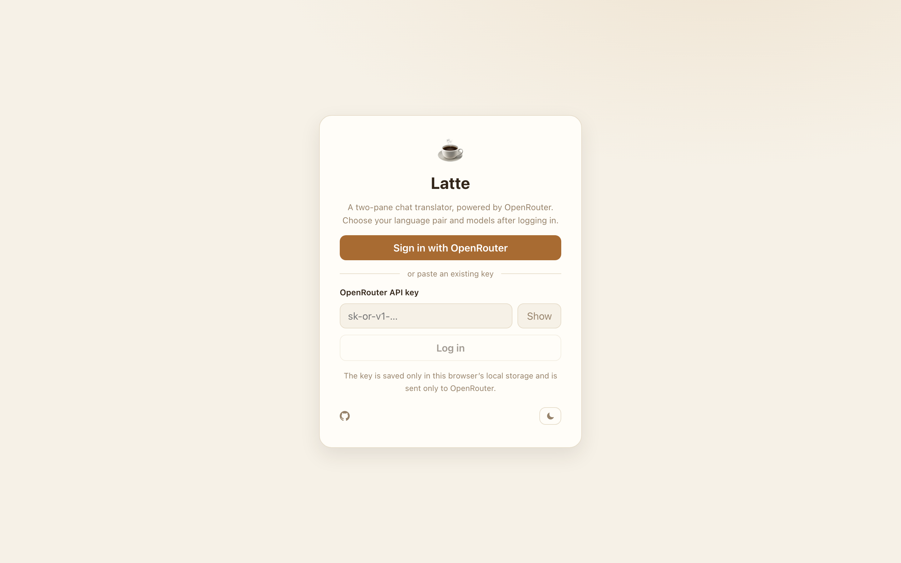 Login