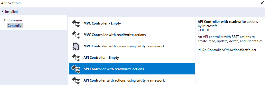 ASP.NET Core Web Application