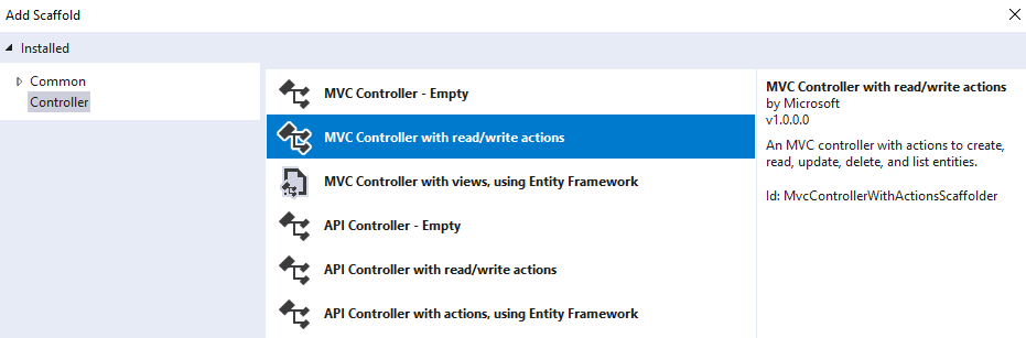 ASP.NET Core Web Application