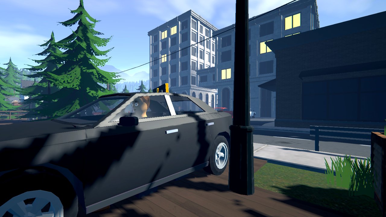 Driver in the seat