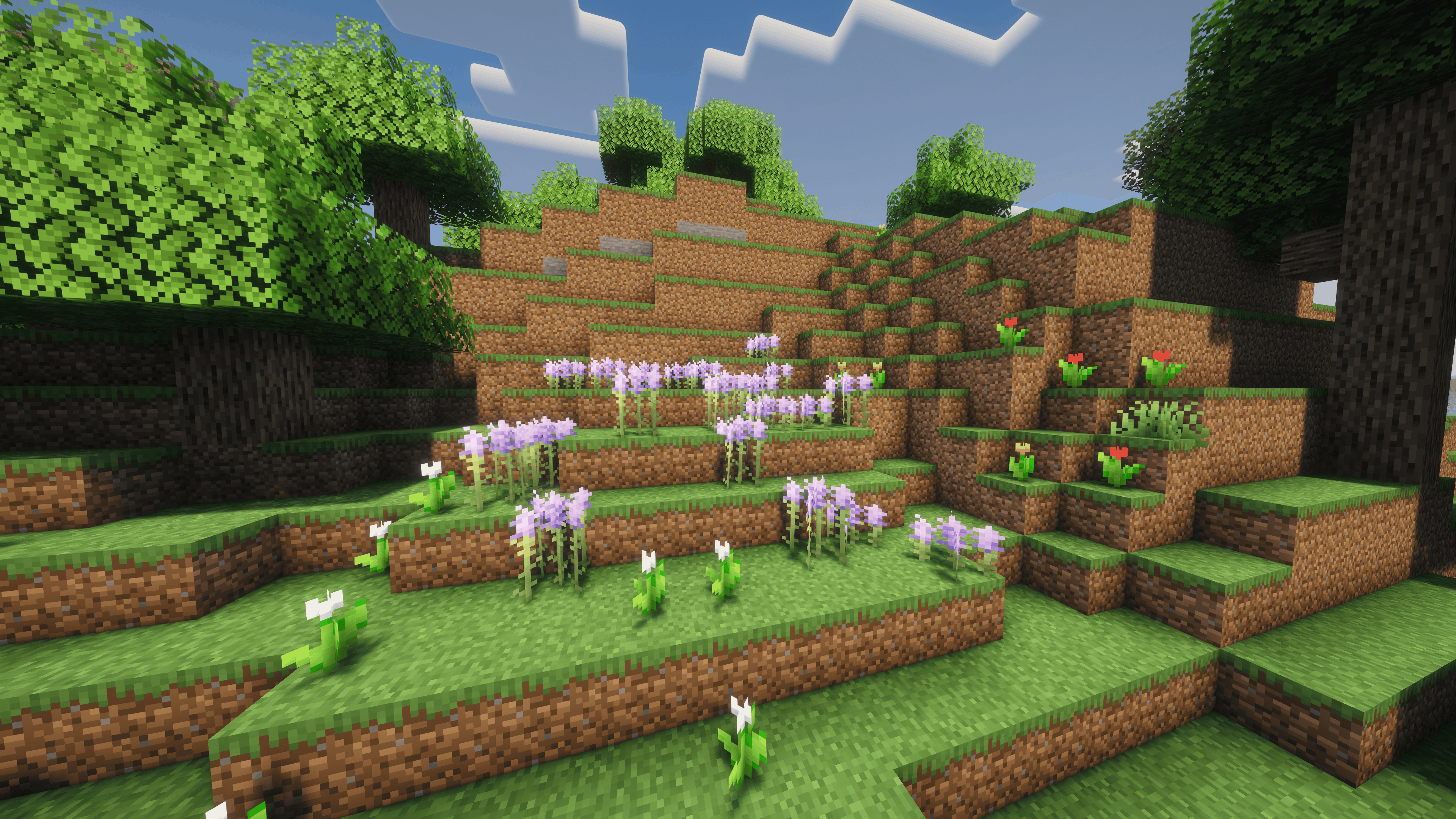 Vanilla Lavender in-game showcase