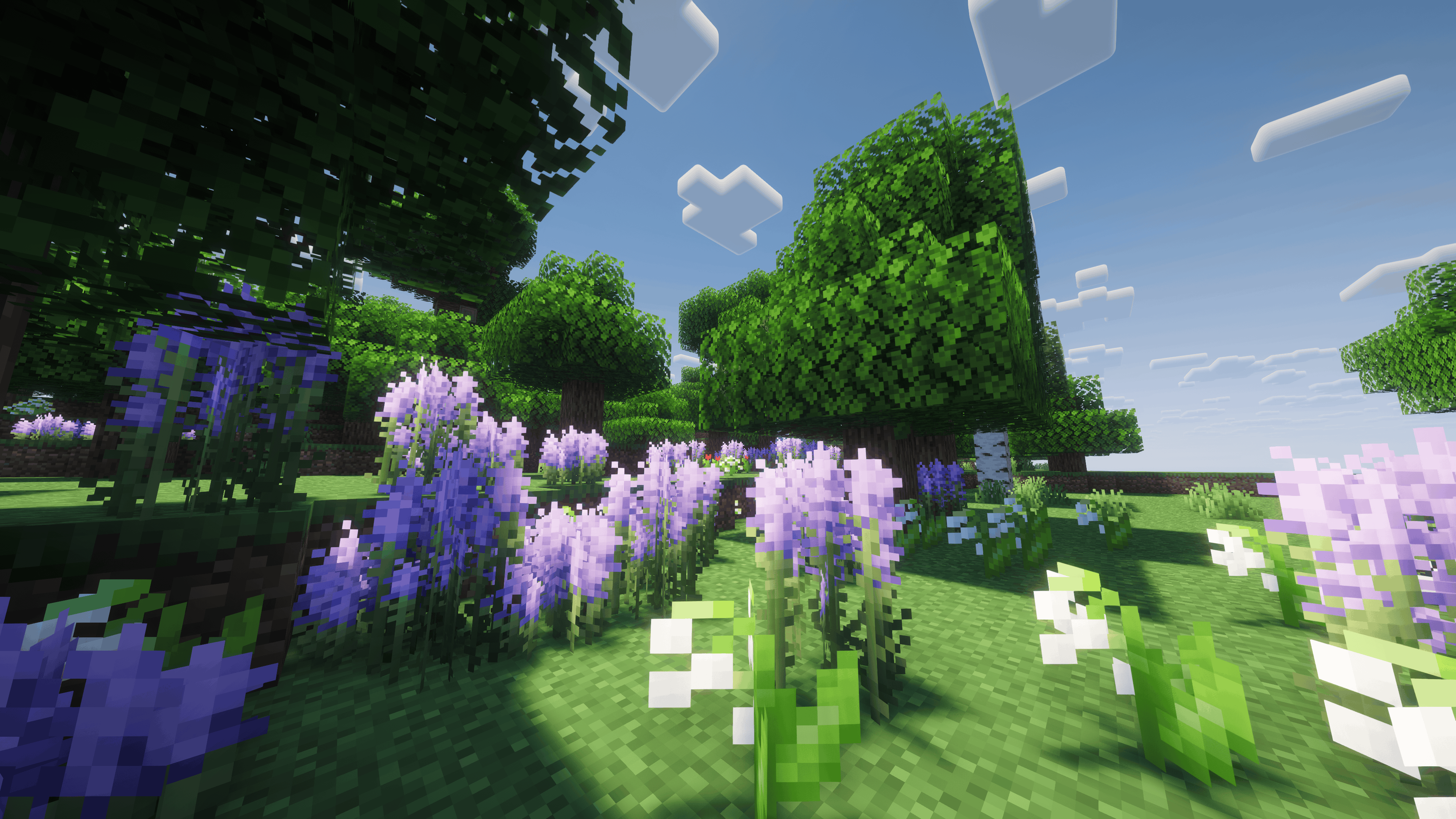 Vanilla Lavender Enhanced in-game showcase