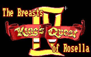 The Breasts of Rosella intro screen