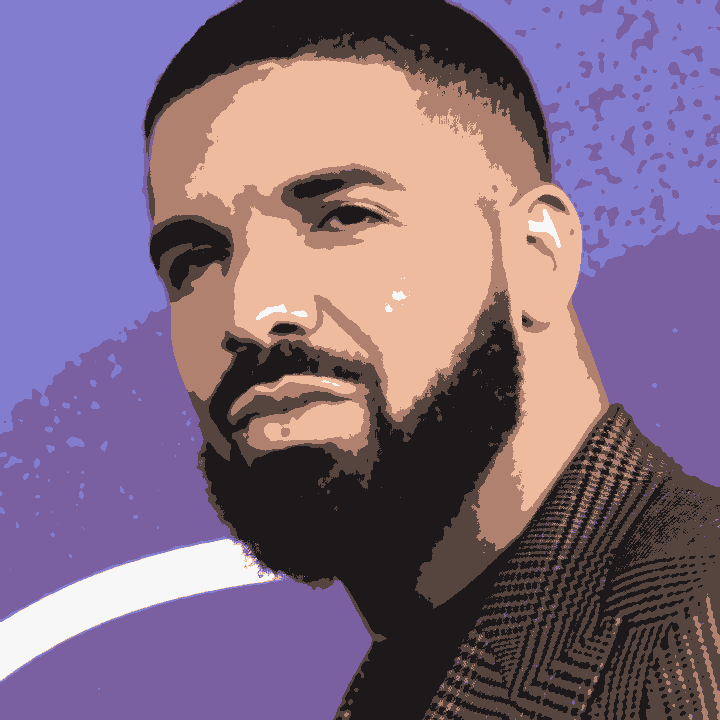 drake's face (k=7)