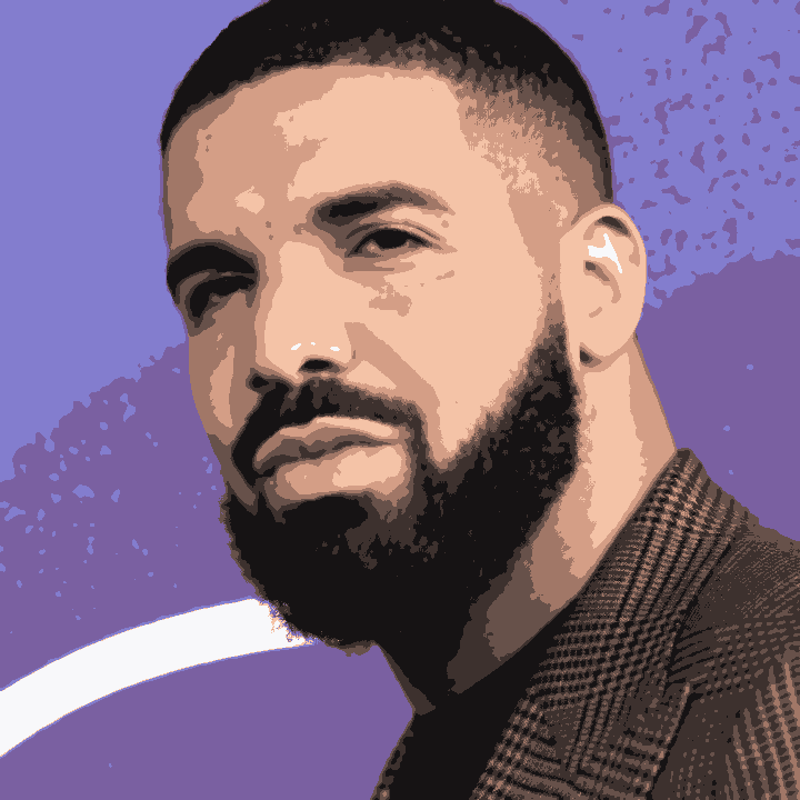 drake's face (k=9)