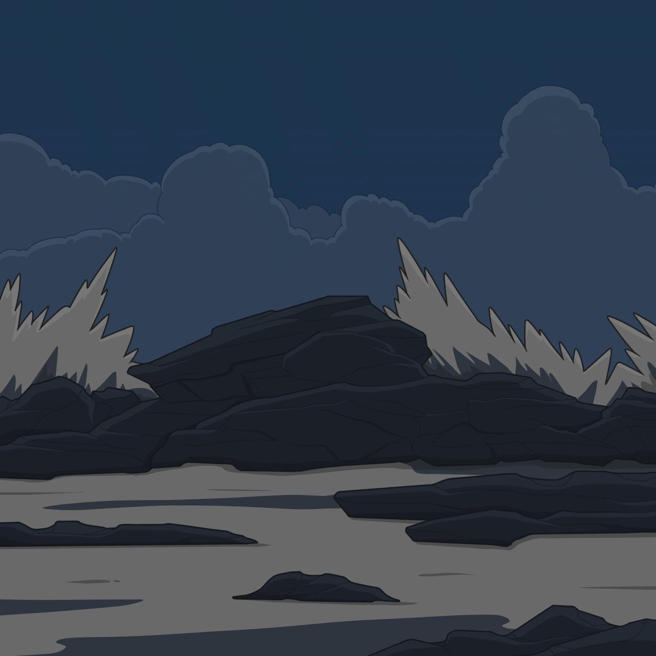 DorkFi dark landscape background
