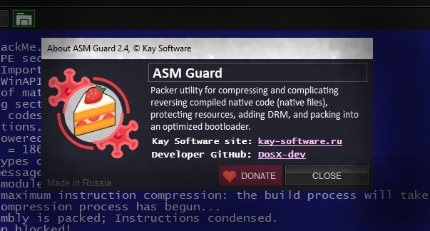 GitHub - gmh5225/Packer-ASM-Guard: Packer utility for compressing and ...