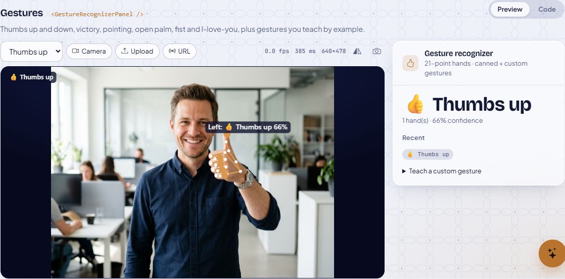 Gesture recognition