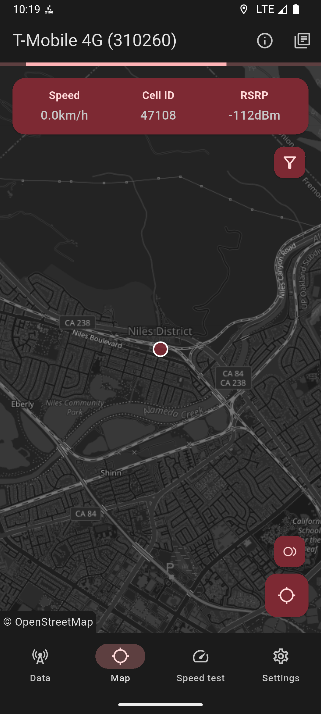 Dark map