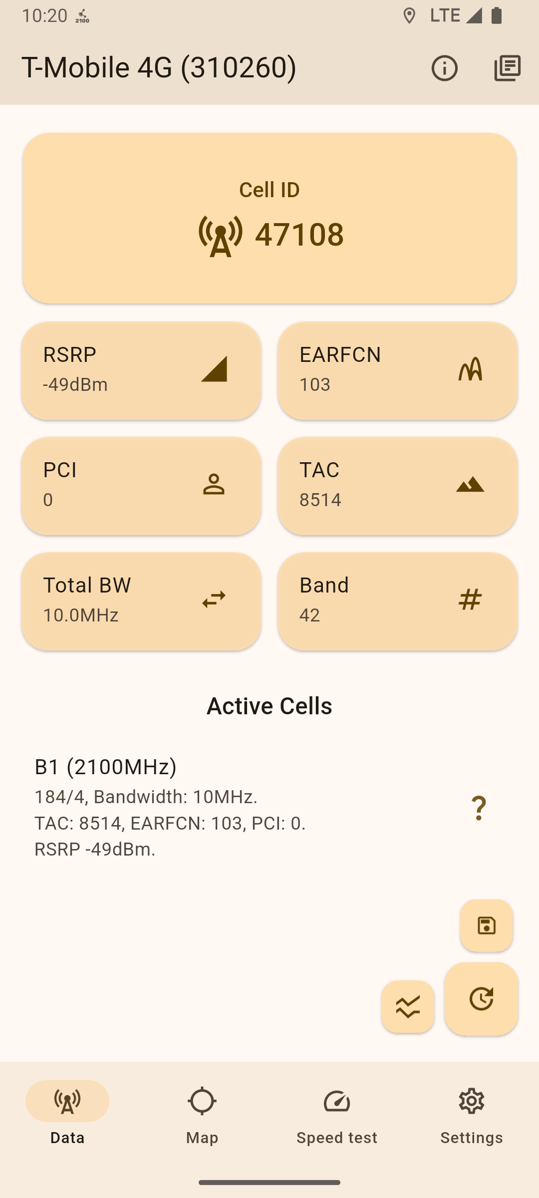 Light home screen