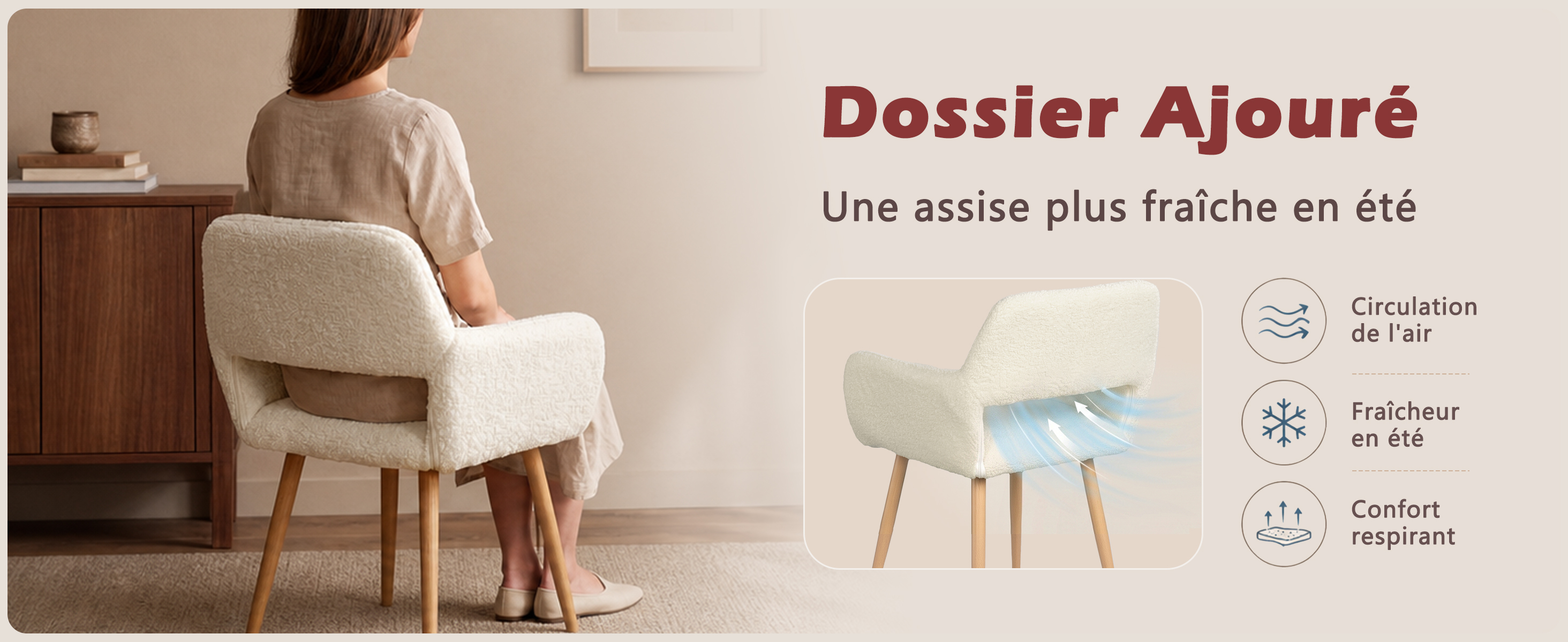 Points forts fauteuil CROMWELL