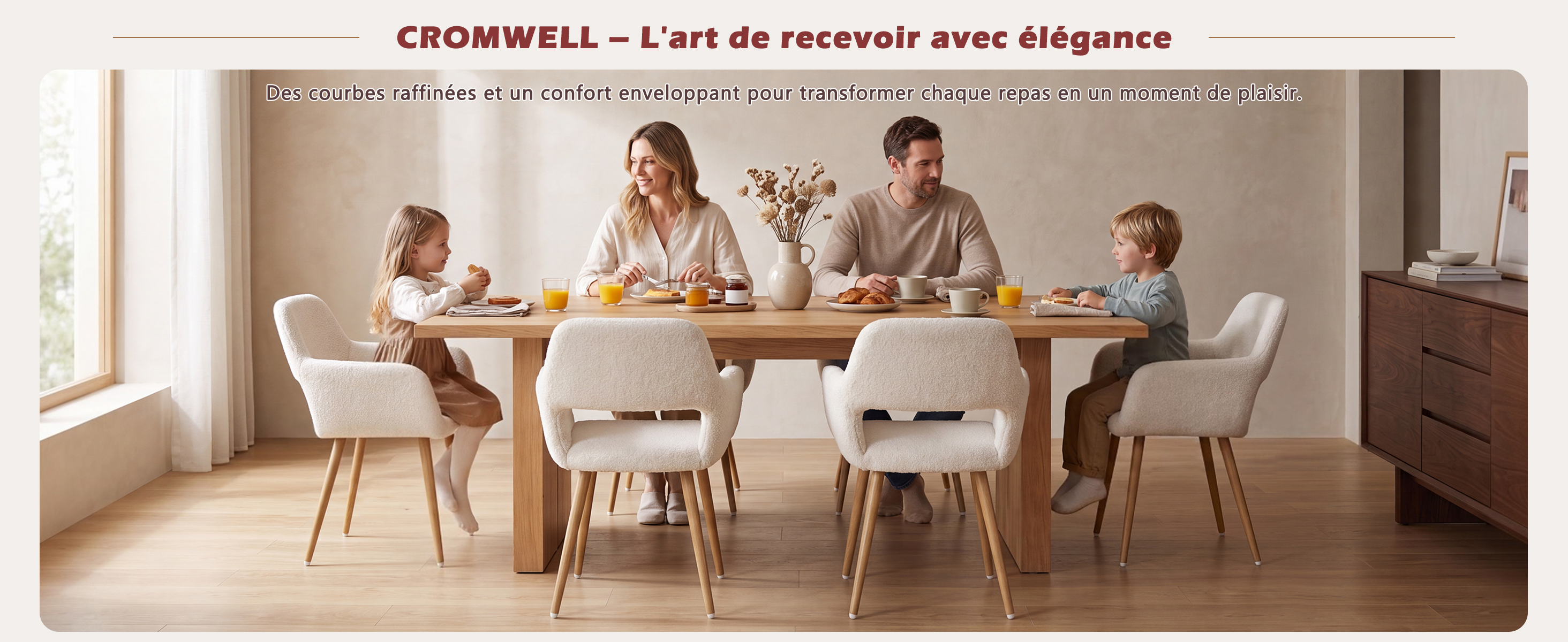 Lot de 2 fauteuils CROMWELL