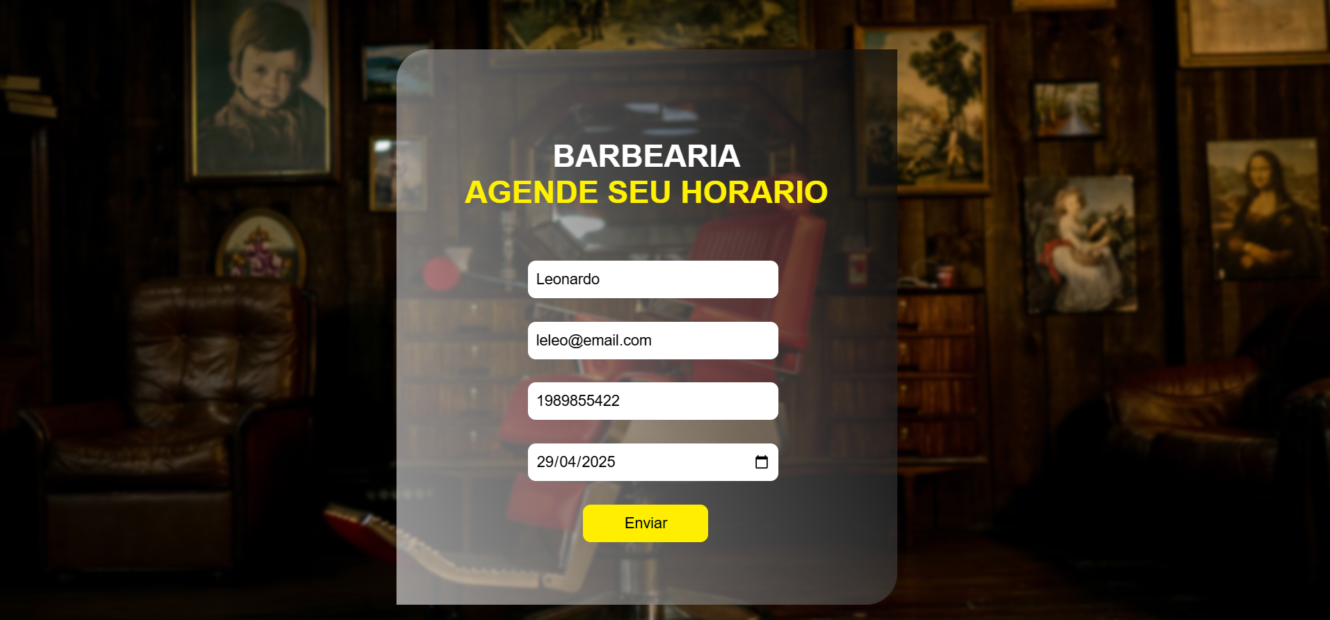 Lading-page-barbearia