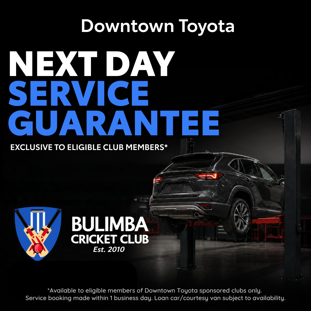 Downtown Toyota Bulimba Cricket priority service access