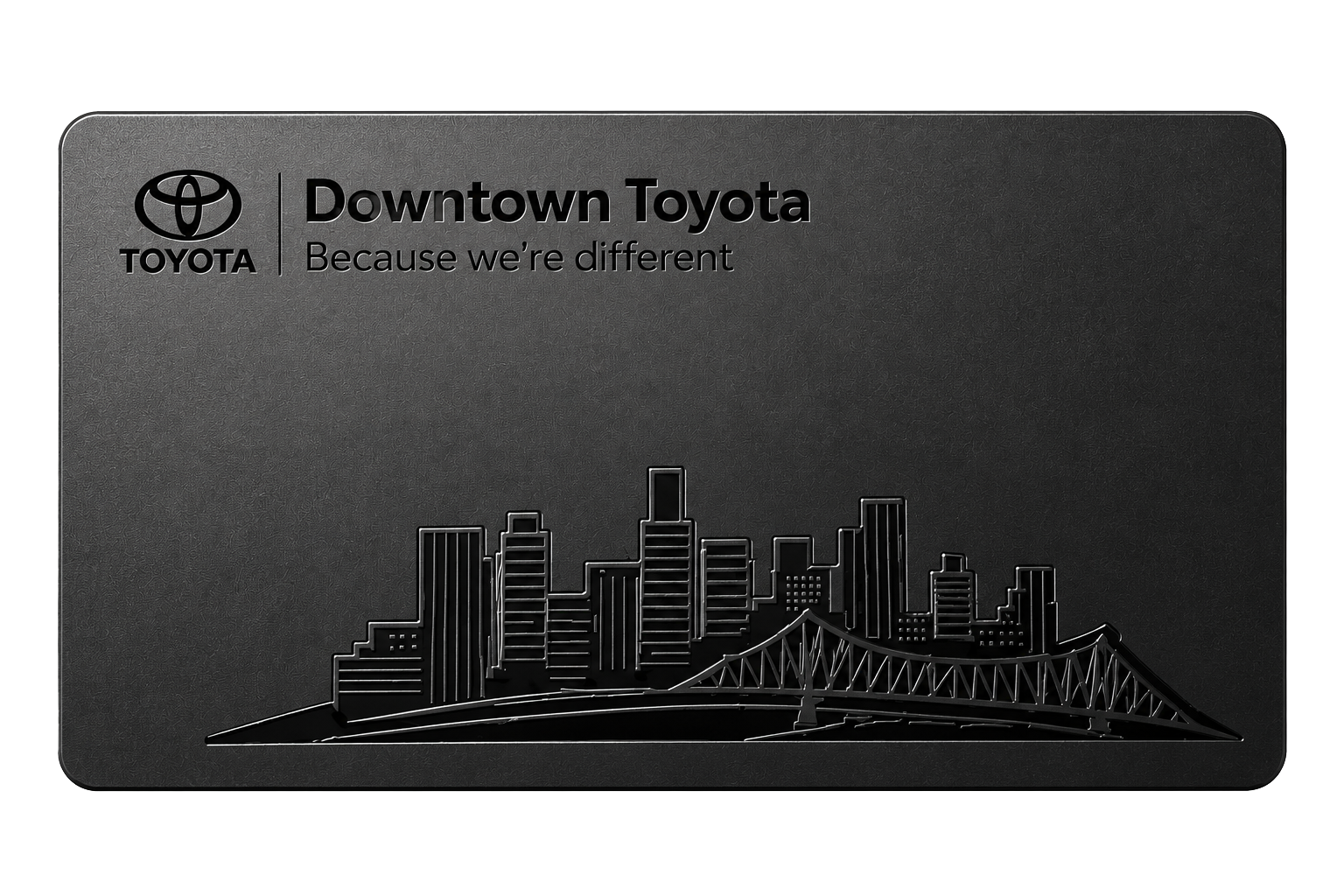 Downtown Toyota Drive Local Card