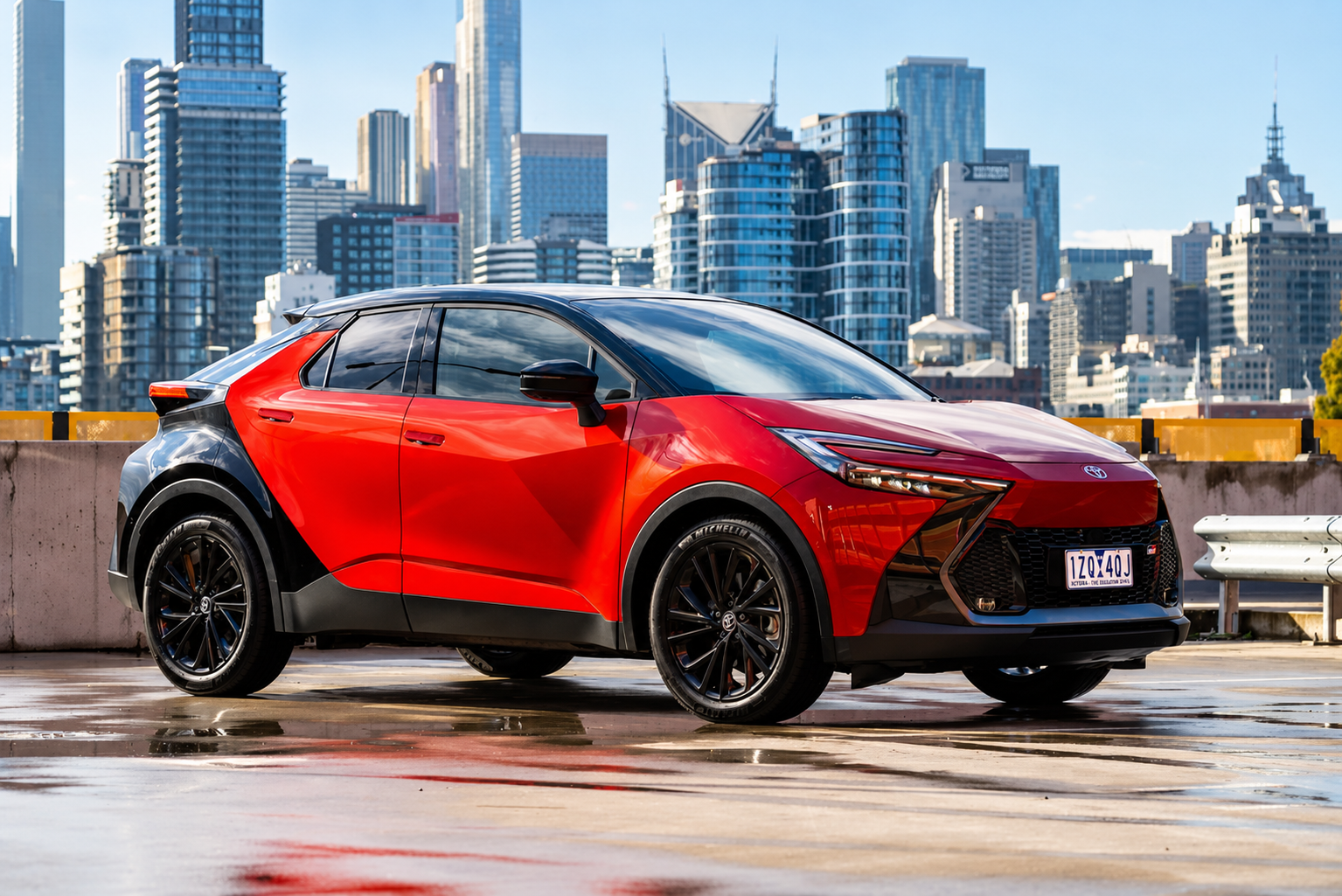 Toyota C-HR promotional vehicle image