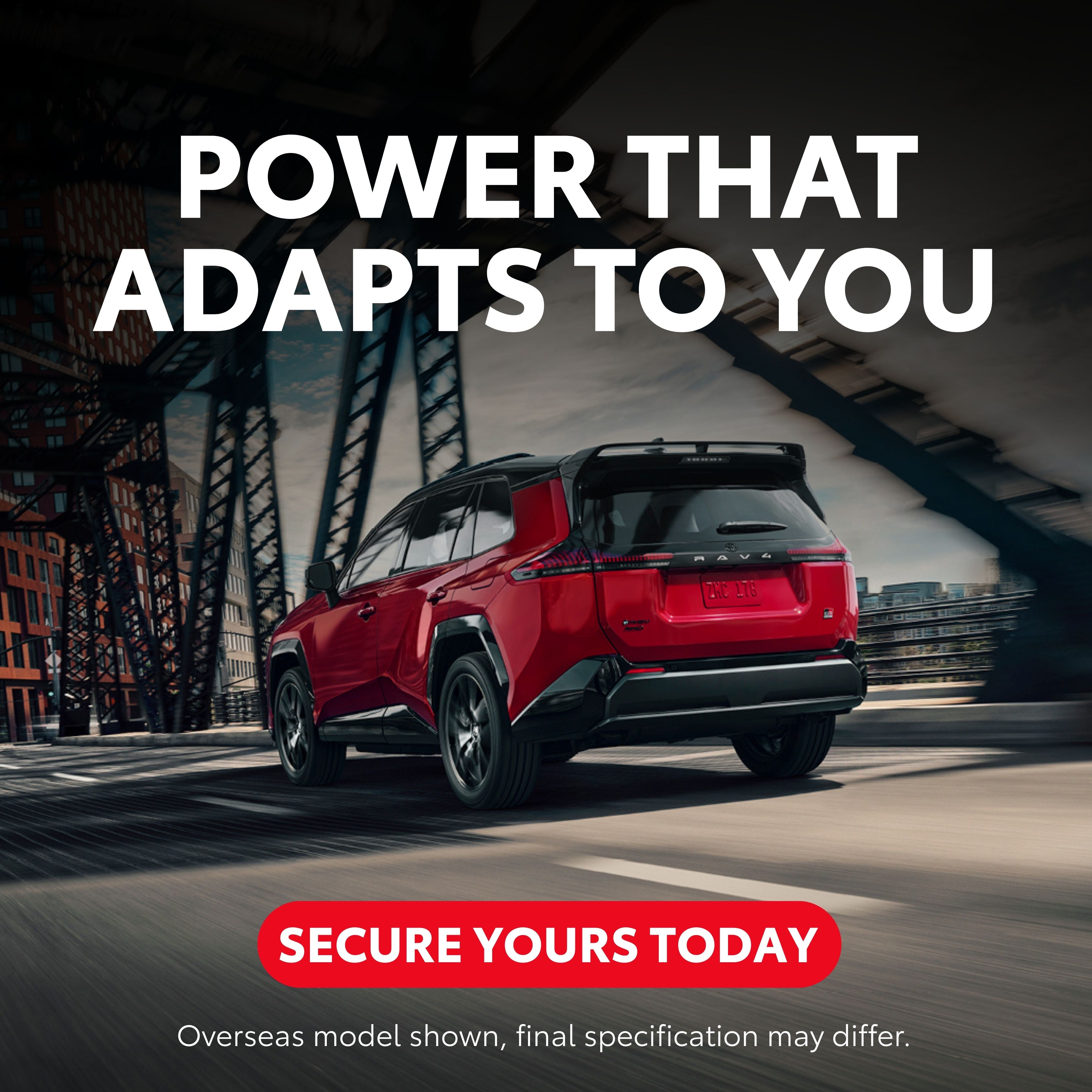 RAV4 offer. Enquire now.