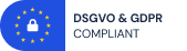 DSGVO & GDPR compliant