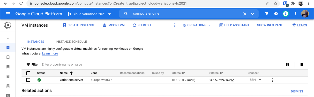 VM Instances