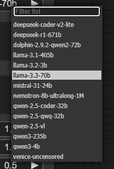 Text gen models